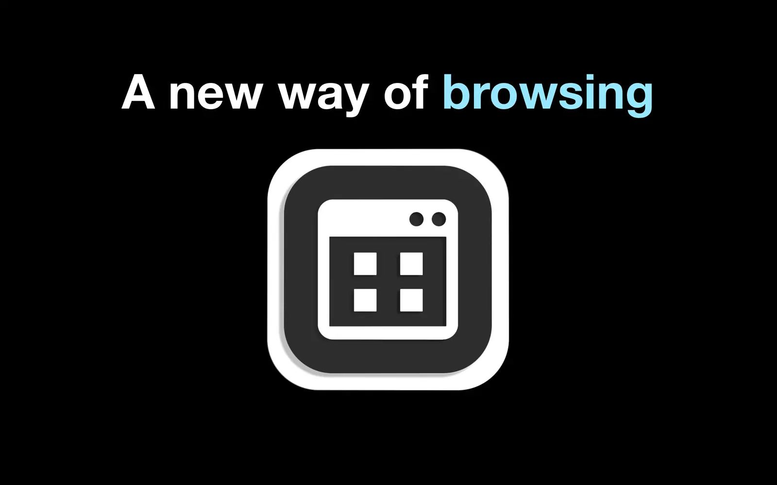 Simple Browser: Launch graphic