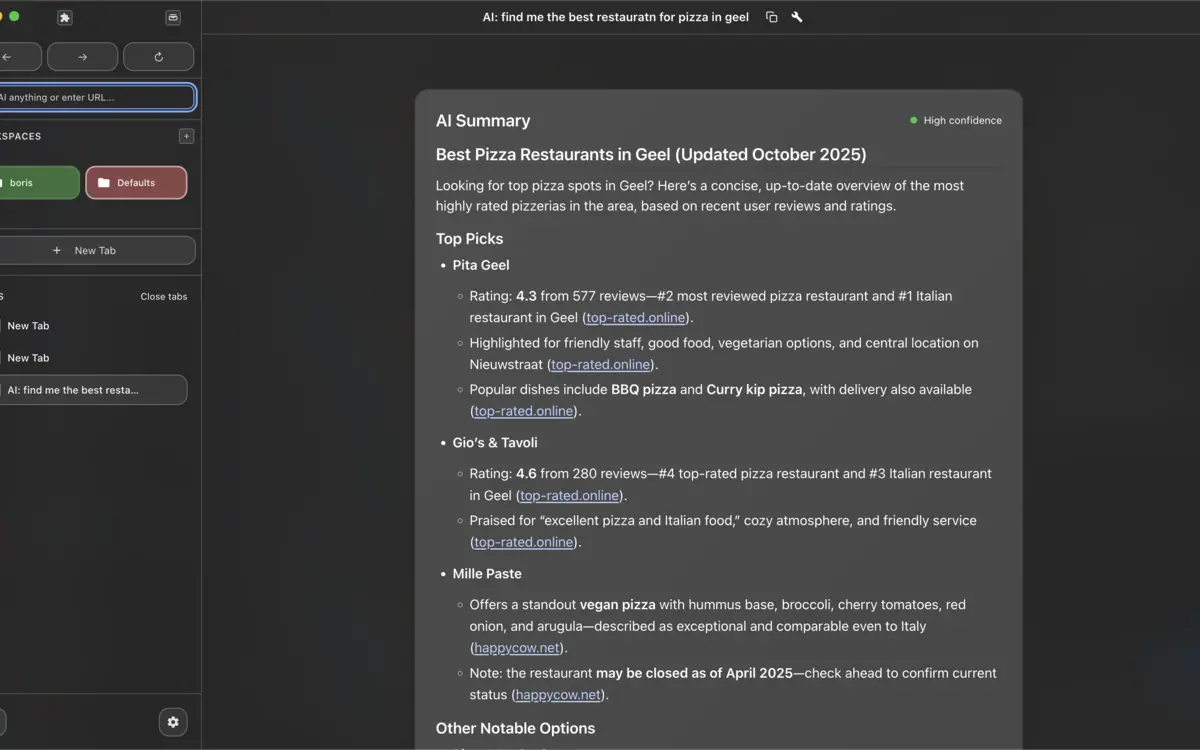 Simple Browser screenshot