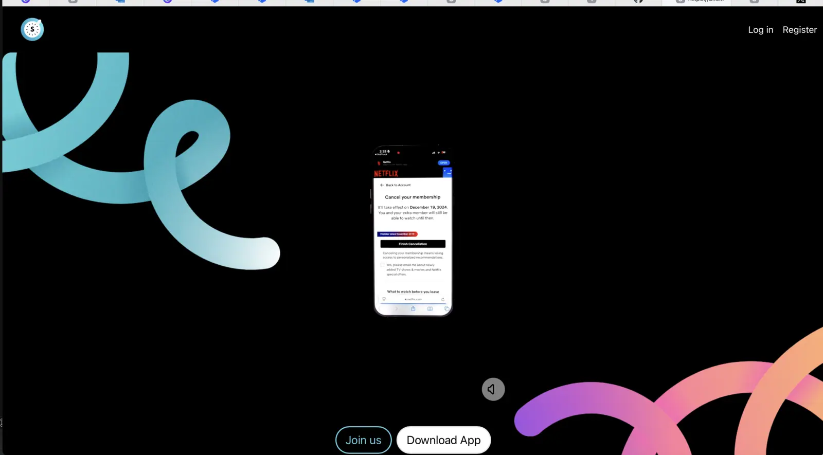 SubTruck: Landing page